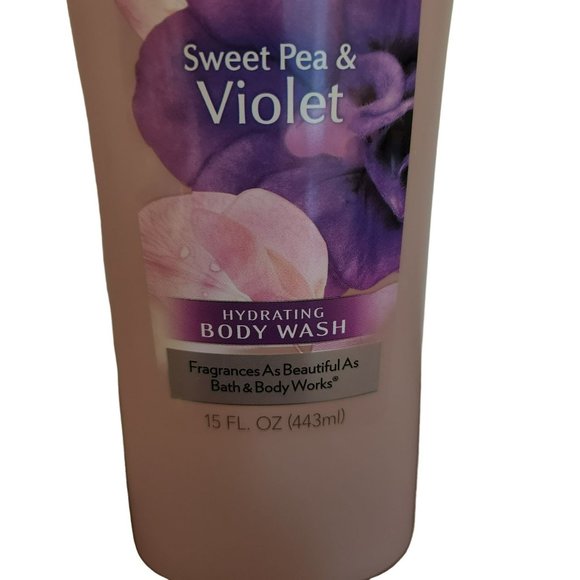Sweet Pea & Violet Hydrating Body wash lot of 2 Full Size Unused - Picture 3 of 5